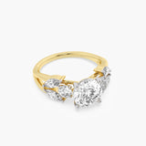 The Rosé Marquise & Round Ring