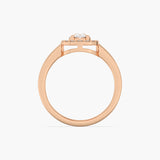 The Oval Halo Solitaire