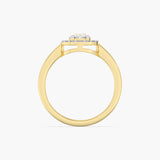 The Oval Halo Solitaire