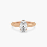 Sleek Oval Ring