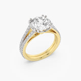 The Double Pavé Solitaire