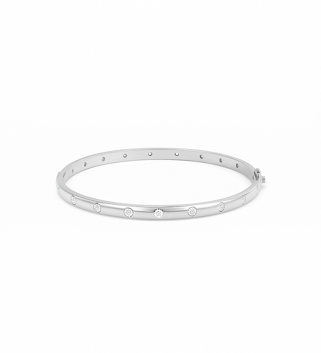 The Whisper Diamond Bangle