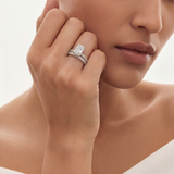 Classic Emerald Pave Ring