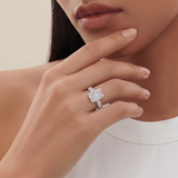 Ice Queen Radiant Ring