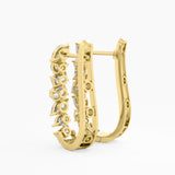 The Diamond Cascade Hoops