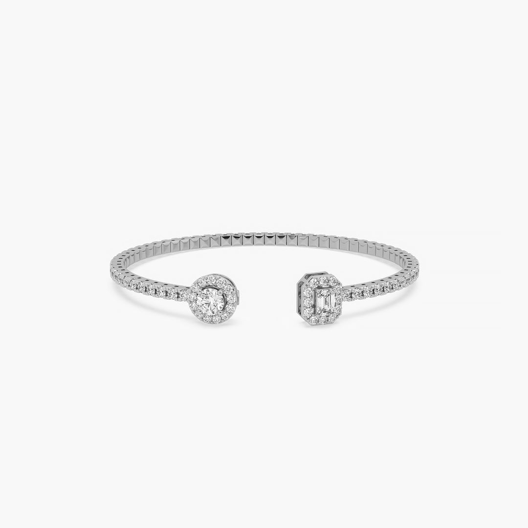 The Dual Cut Halo Cuff