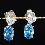 The Azure Drop Earrings