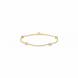 The Mixed-Cut Bezel Bracelet