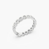 The Hexagon Eternity Band