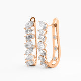 The Diamond Cascade Hoops