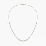 The Classic Graduated Diamond Necklace