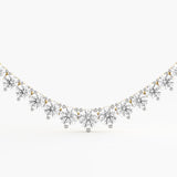 The Classic Graduated Diamond Necklace