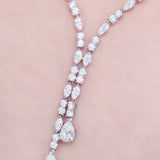 The Cascade Lariat Necklace