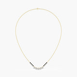The Noir Diamond Mangalsutra Necklace