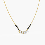 The Noir Diamond Mangalsutra Necklace