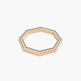 The Octagon Pavé Band