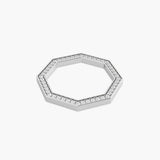 The Octagon Pavé Band