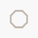 The Octagon Pavé Band