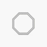 The Octagon Pavé Band