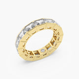 The Bold Bezel Eternity Band