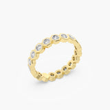 The Hexagon Eternity Band