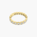 The Hexagon Eternity Band