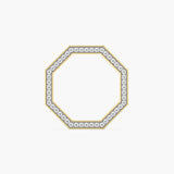The Octagon Pavé Band