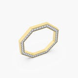 The Octagon Pavé Band