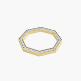 The Octagon Pavé Band
