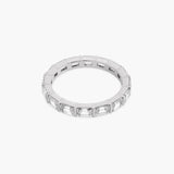 The Emerald Cut Eternity Band