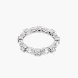 Marquise & Round eternity band