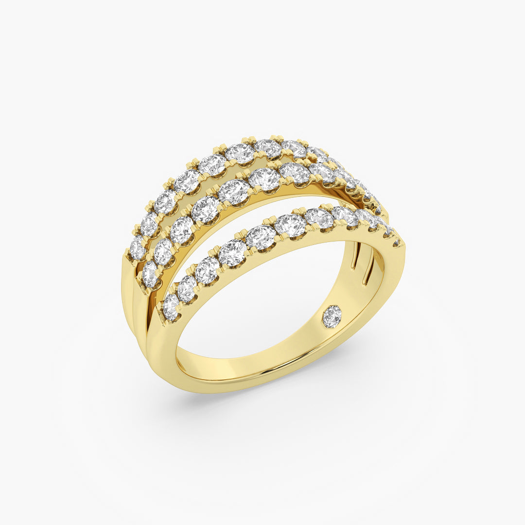 The Triple Row Ring