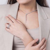 The Two-Tone Knot Lariat