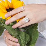 The Diamond Bloom Ring