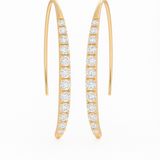 The Sleek Diamond Threaders