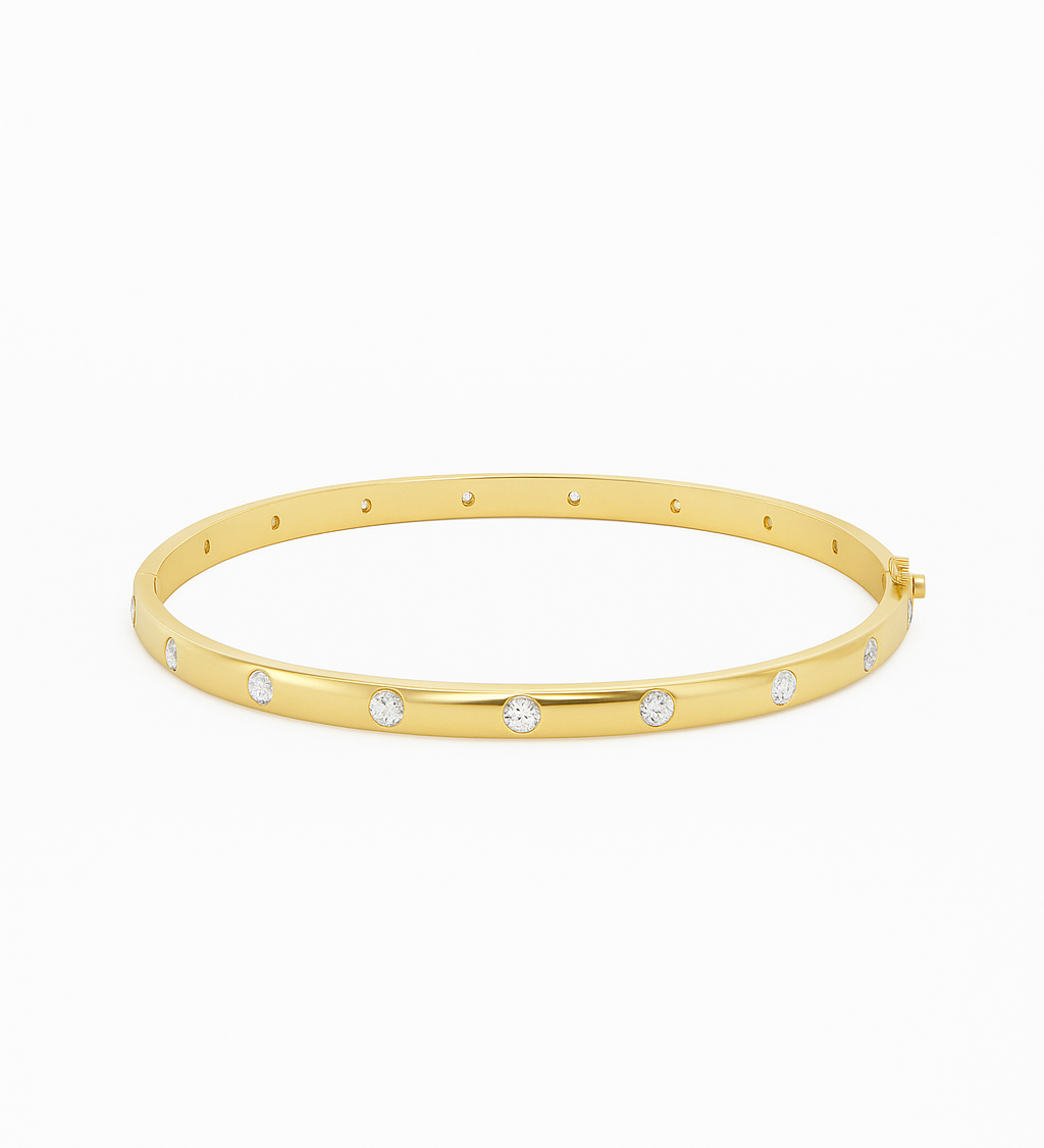 The Whisper Diamond Bangle