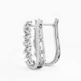 The Diamond Cascade Hoops