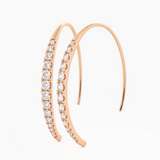 The Sleek Diamond Threaders