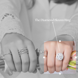 The Diamond Bloom Ring