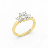The Aurora Three-Stone Ring